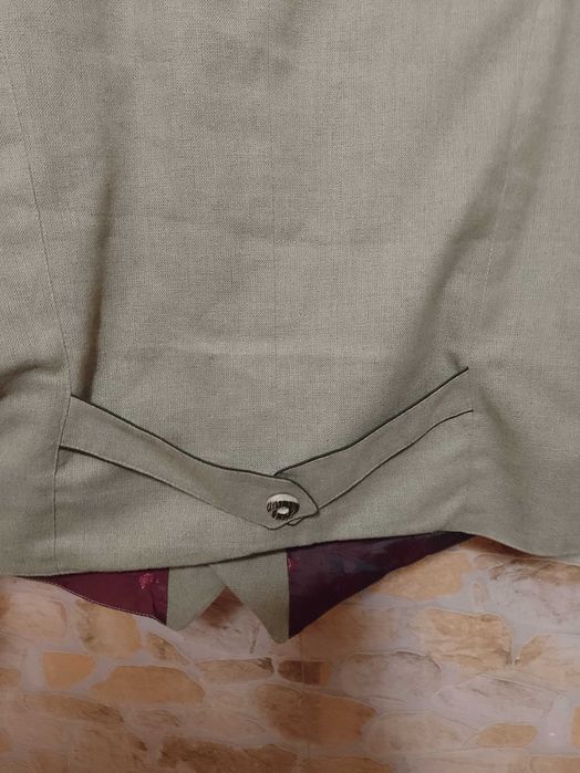 (2XL/XXL) Bogato zdobiona kamizelka garniturowa z Wiednia