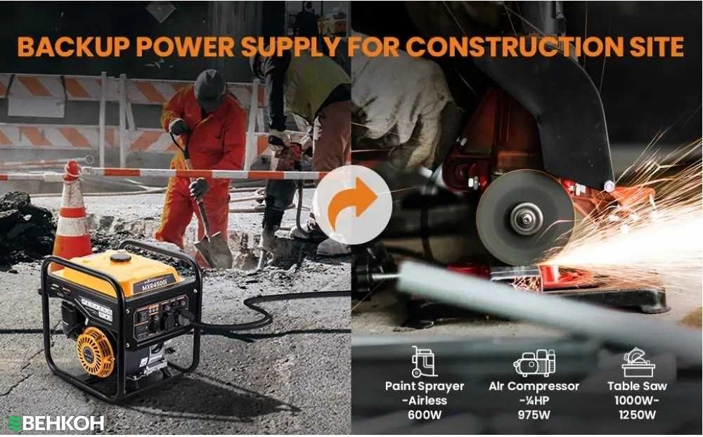 Генератор інверторний  MaXpeedingRods MXR4500i