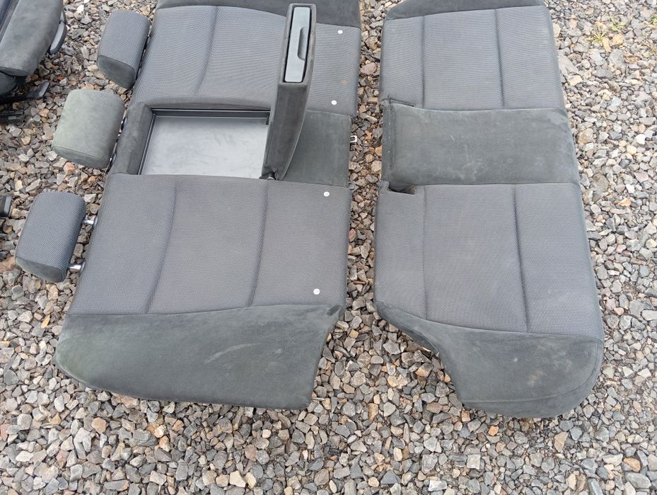 Fotele sportsitze kanapa wnętrze środek Alcantara BMW e90