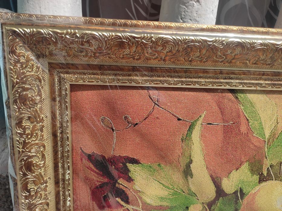 Картина тканевая объёмная с рамкой