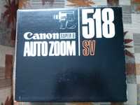 Pudełko do kultowa kamera Canon auto zoom 518 SV Super 8 made in Japan