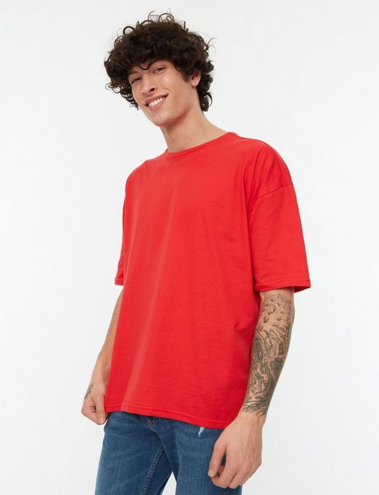 Футболка Trendyol XL широка та довга