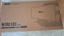NOWY ACER Nitro ED343CU 34" 3440x1440px 100Hz 1 ms Curved -Gwarancja