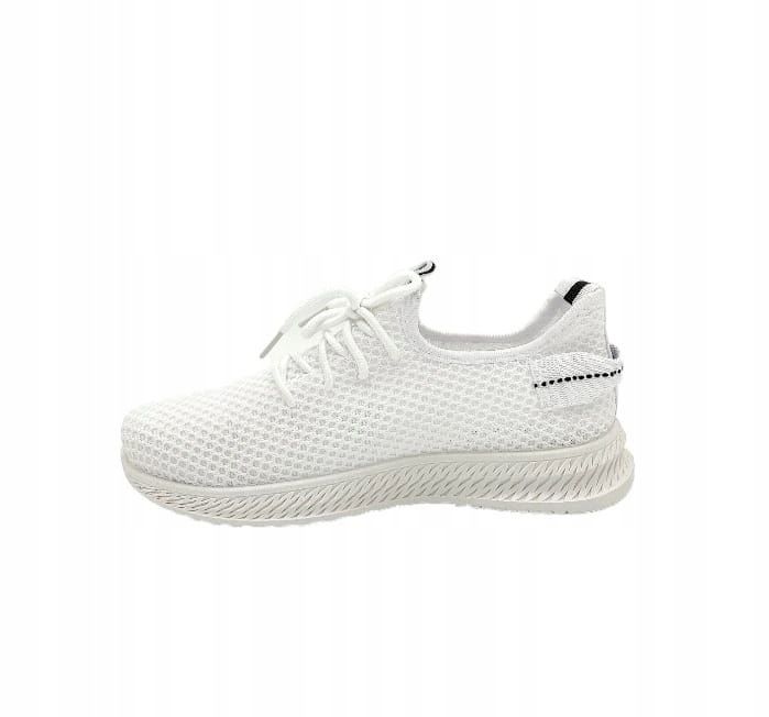 Białe buty sportowe damskie ażurowe lekkie rozmiar 39