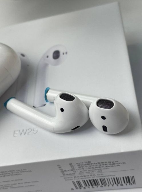 Безпроводні навушники Airpods 2 Hoco EW25 (Білий)
