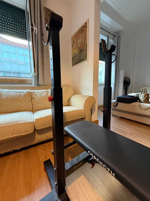 Banco de Musculação Supino Plano, Inclinável CORENGTH