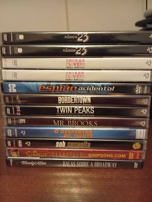 Filmes DVD embalados de origem selados