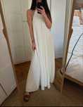 Lniana sukienka Massimo Dutti