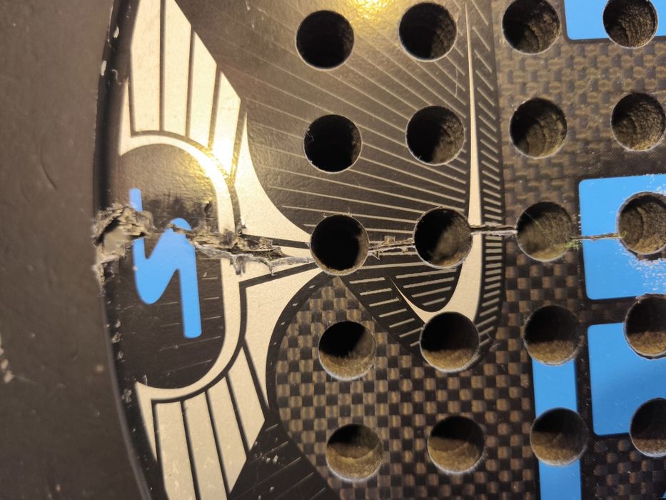 Raquetes de padel Siux, Bullpadel e Head com defeitos