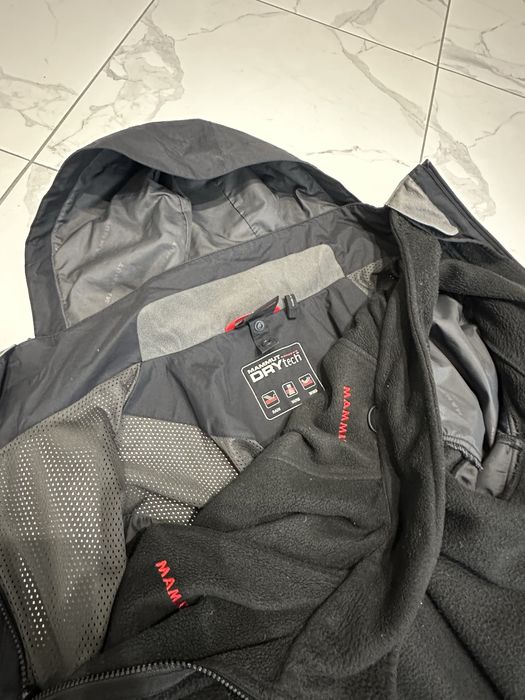 Куртка 2в1 MAMMUT drytech original + кофта фліс