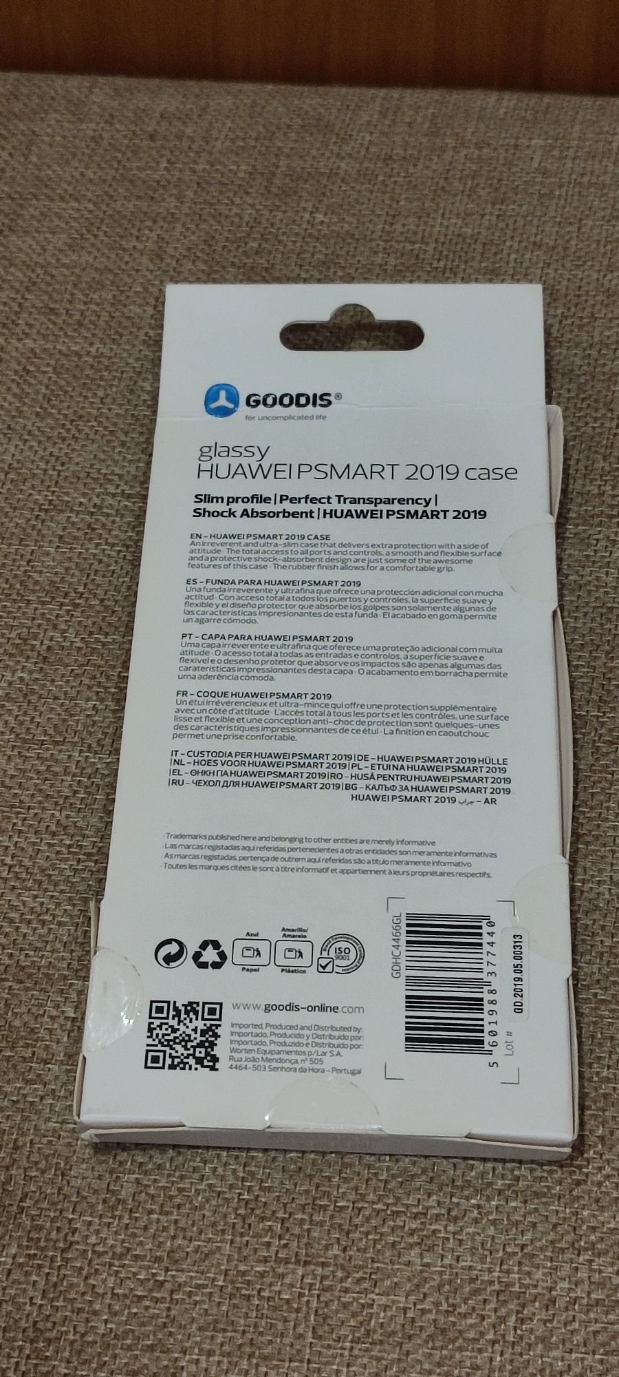 Capa telemóvel Huawei P Smart 2019