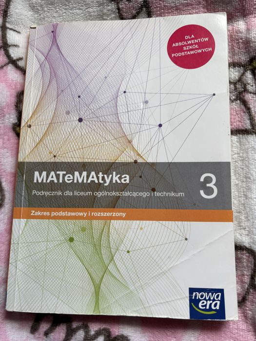 podrecznik matematyka klasa 3 poziom rozszerzony nowa era
