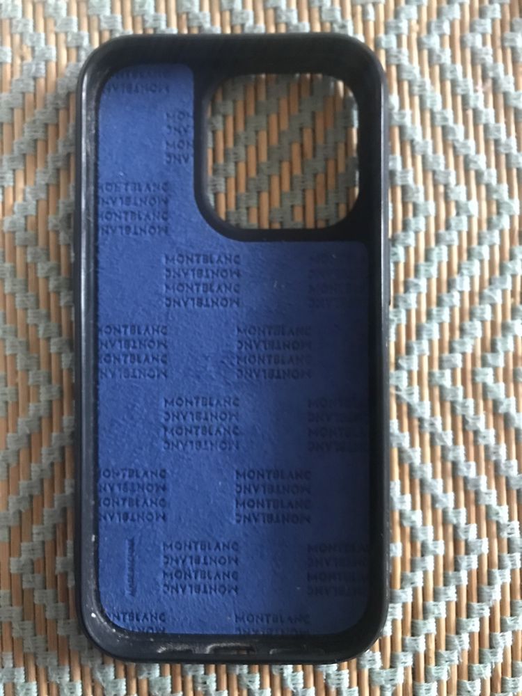 Etui montblanc case Iphone 14 Pro  131194