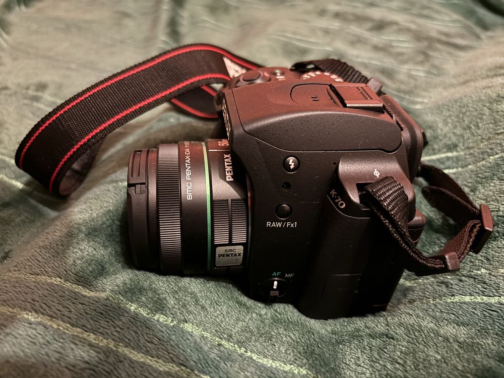Aparat Pentax K-70 body plus obiektyw 50mm