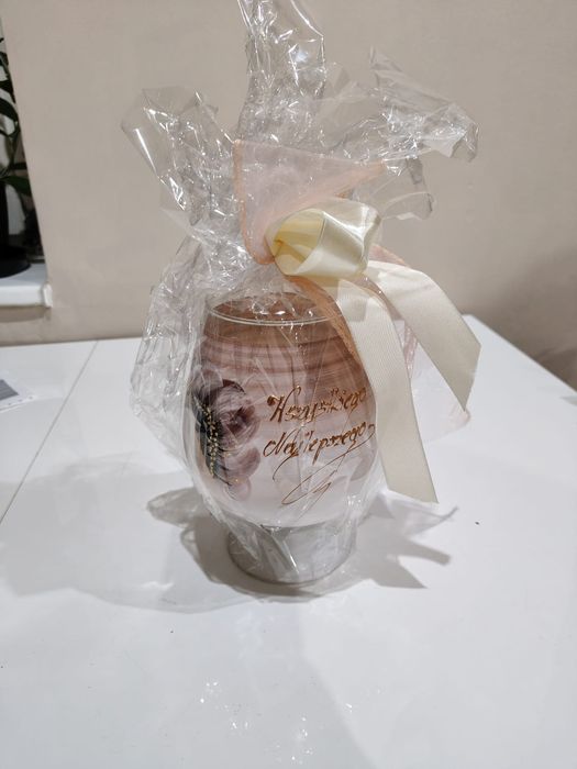 Kieliszek z życzeniami urodzinowymi