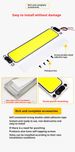 Светодиодный фонарь 108 led 12-85 V. лампа автомобильная. Выключатель