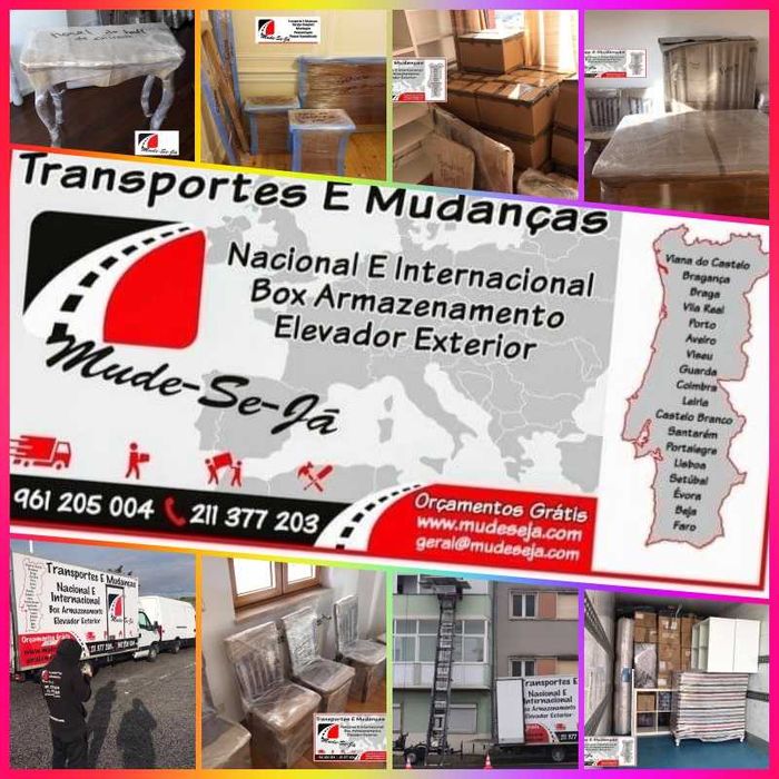 Transportes e Mudanças Nacionais e Internacionais