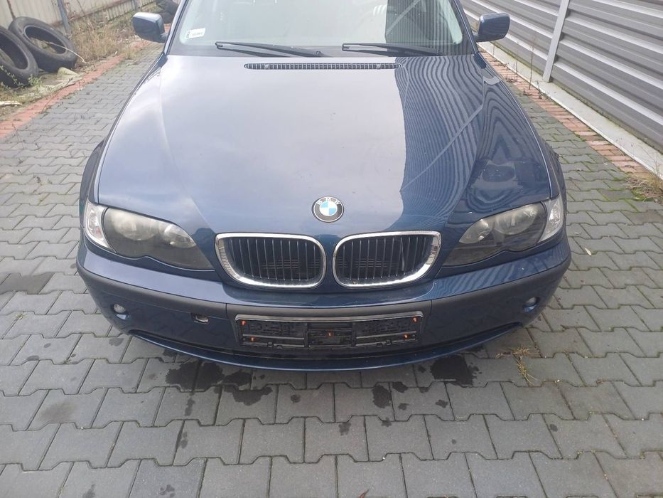 KOMPLETNY PRZÓD MASKA ZDERZAK BMW E46 LIFT A07/5