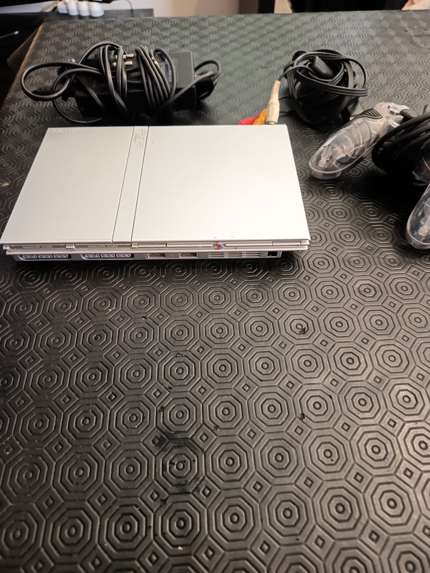 Ps2 Slim cinzenta
