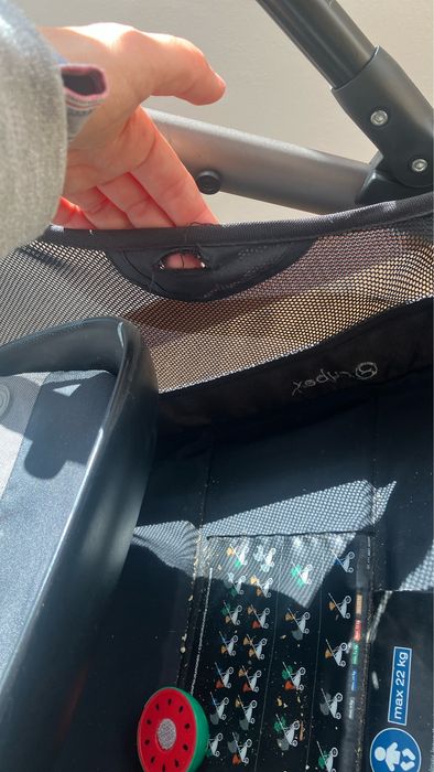 Carrinho gazelle com duas cadeiras