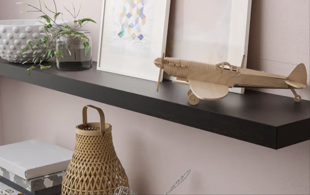 Prateleira de parede di Ikea como nova