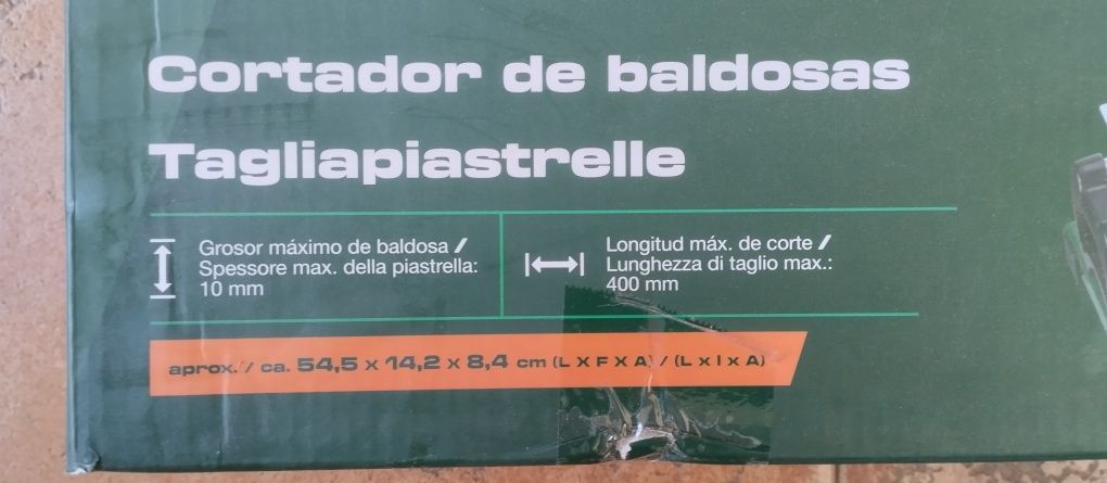Máquina para cortar azulejos Parkside