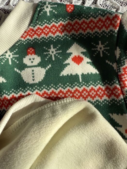 Новорічний светр, розмір 110-116, на 5-6 років