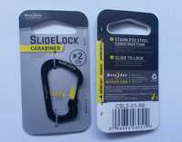 Nite Ize Carabiner SlideLock #2 carabiner czarny srebrny NOWY