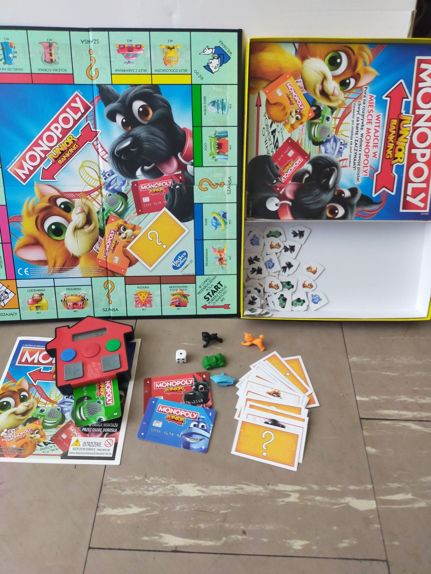 Monopoly junior Banking gra 5+