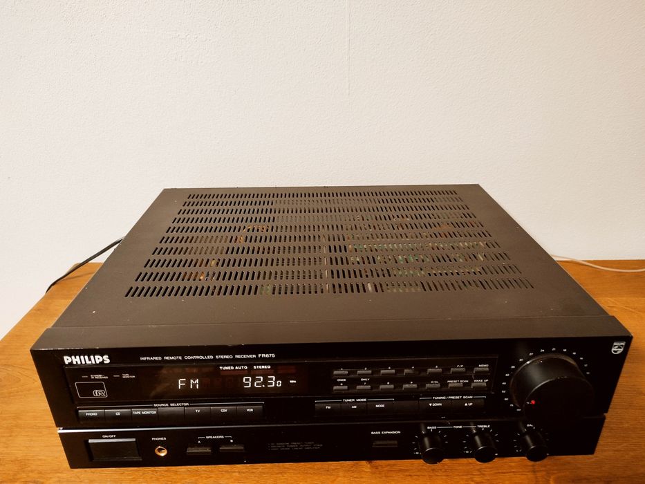 WYPRZEDAŻ! 2 X 60 Watt Amplituner Philips FR 675
