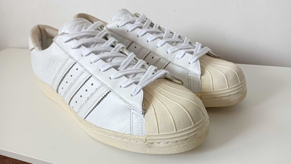 ADIDAS SUPERSTAR 80s CORK  skórzane modne 169 zł