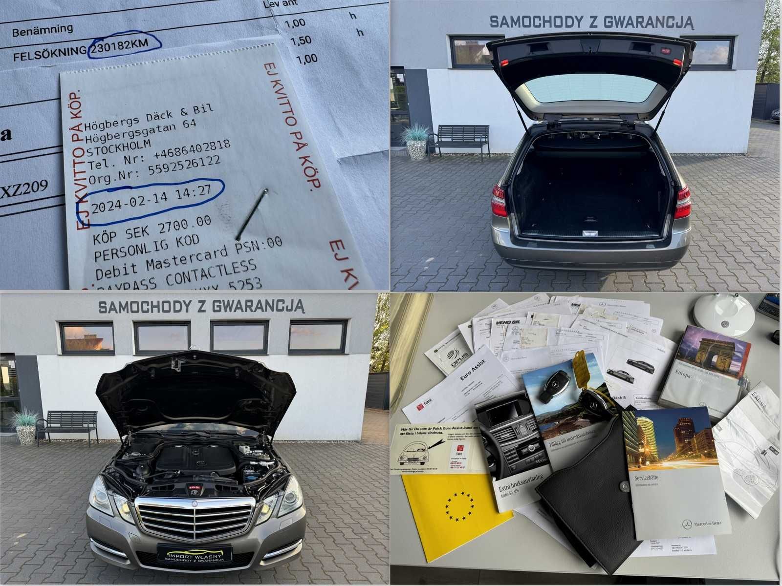 Mercedes E Klasa 220 CDi 170KM! *7G -TRONIC* *PO LIFTINGU* Gwarancja!