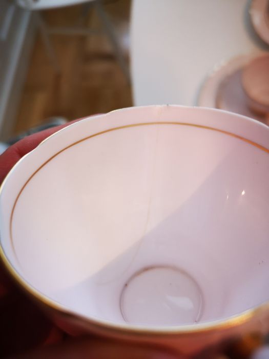 Zestaw 12 osób Royal Tuscan porcelana lata 40