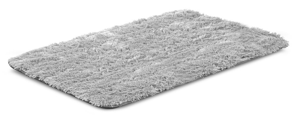 Dywan Shaggy Antyslip 80X120 Cm Jasnoszary