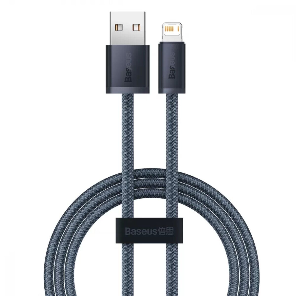 Кабель з чіпом Baseus USB to Lightning / iPhone / 2.4A / 1M
