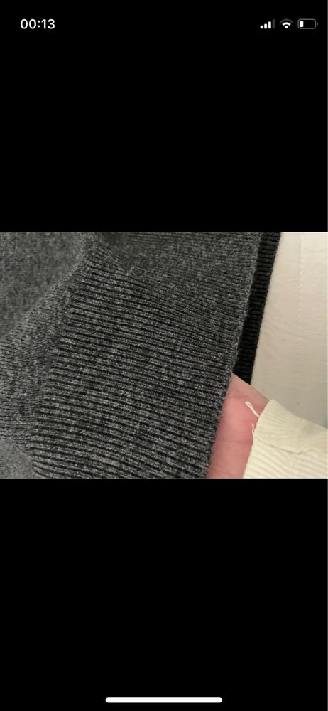 Wełniany sweterek Polo Massimo Dutti  M /L
