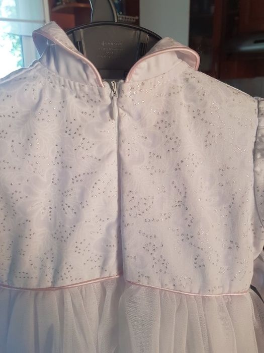 Sukienka do chrztu/wesele/imprezę r.74 + BOLERKO