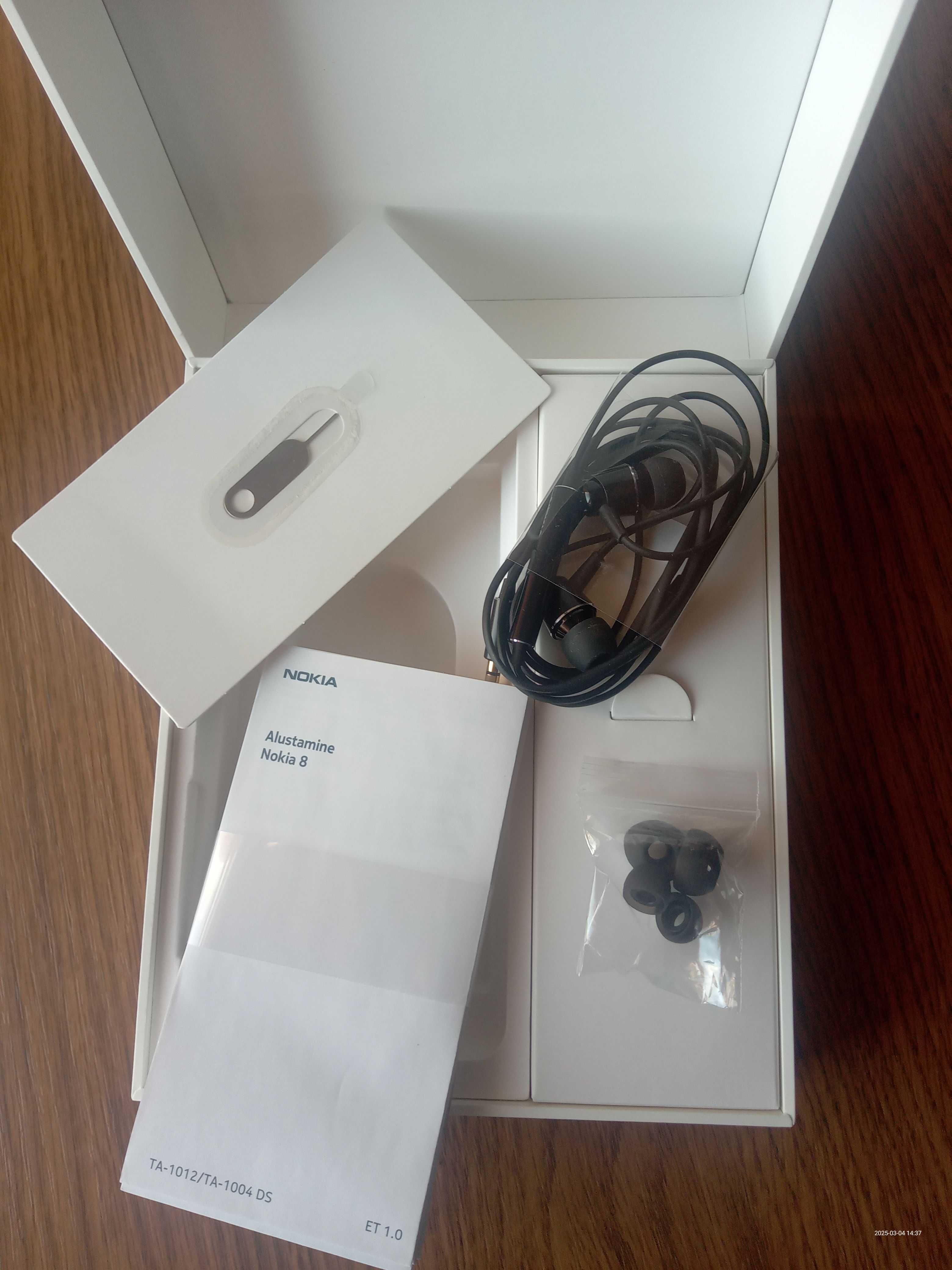 smartfon NOKIA 8 TA-1012 SS super stan