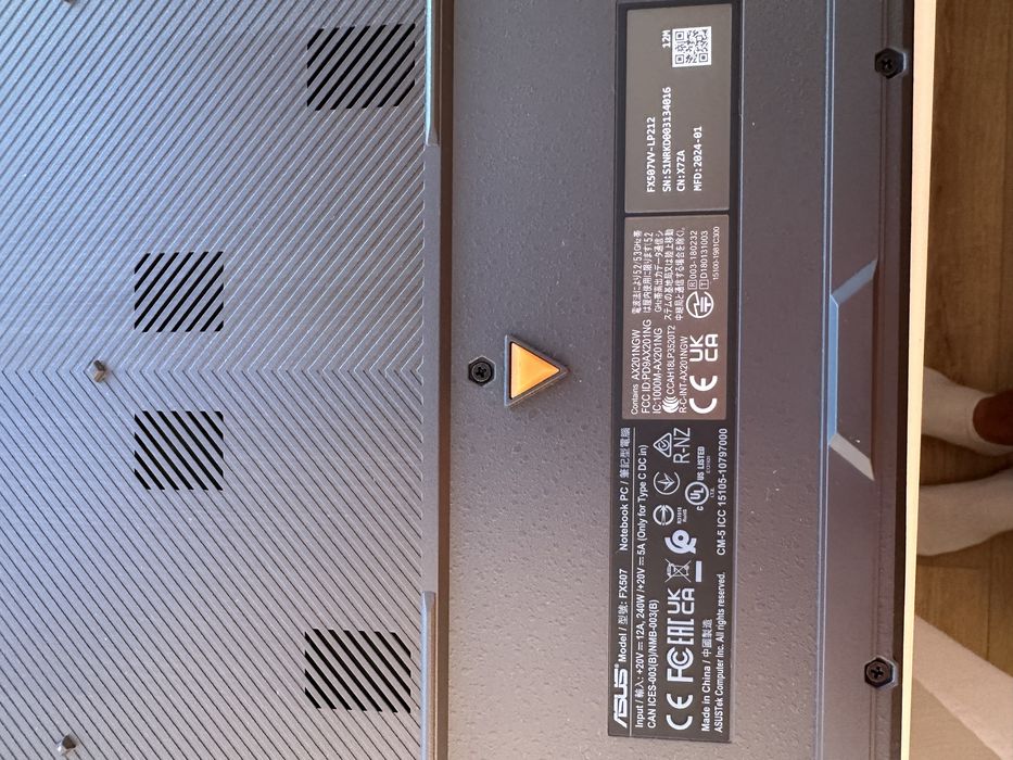 Ноутбук Asus TUF F15 FX507w