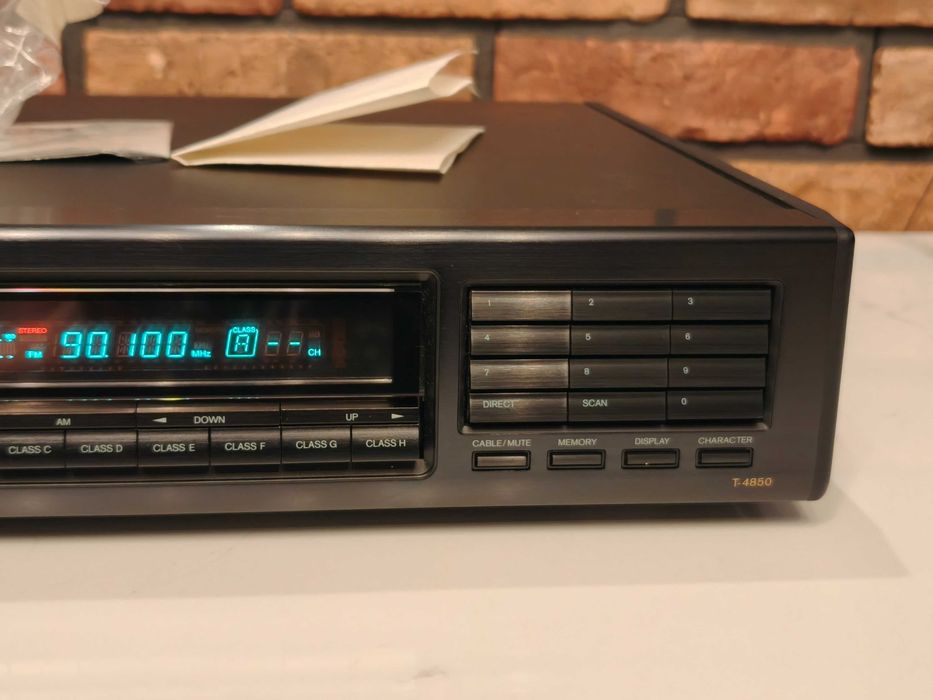 ONKYO T-4850 INTEGRA !Flagowy tuner radiowy z pierwszej ręki!Dokumenty
