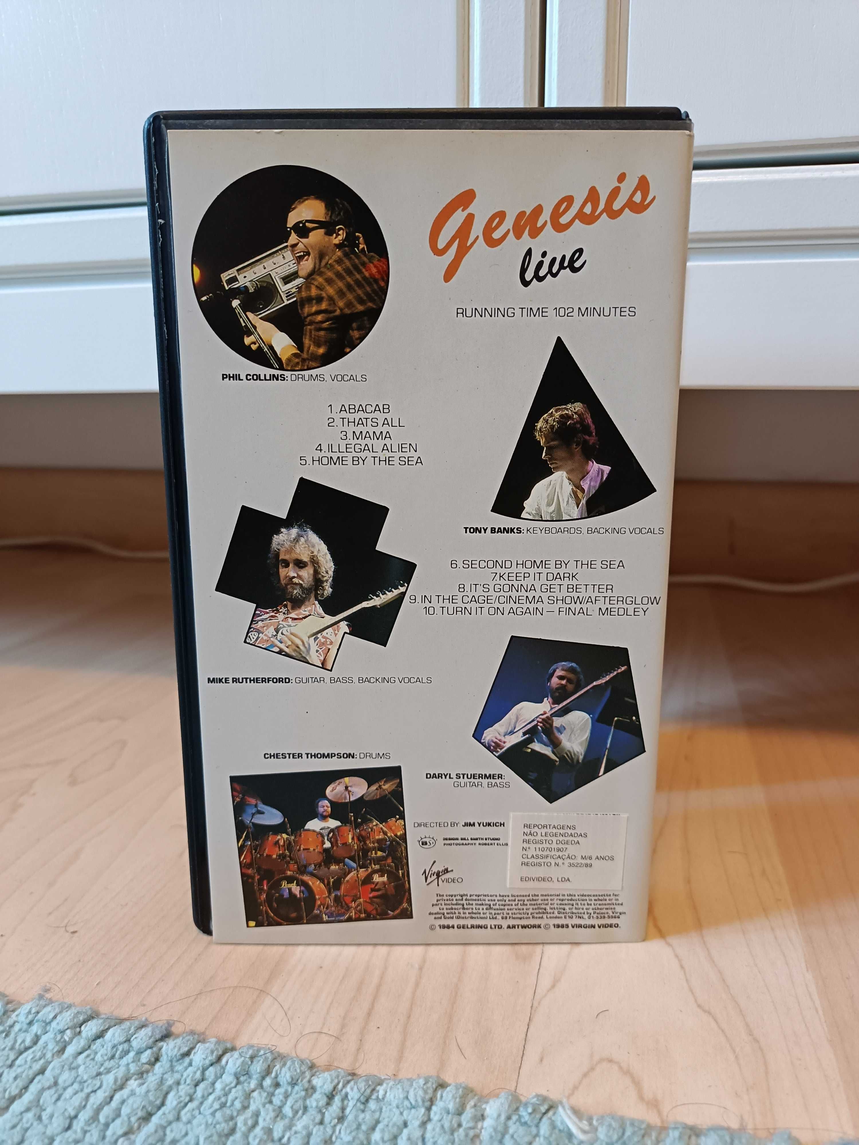VHS Genesis Live The Mama Tour