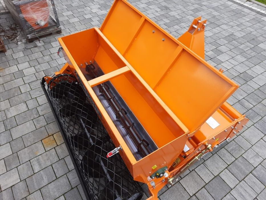 Glebogryzarka separacyjna Hydrauliczna z siewnikiem do ogrodu trawnika