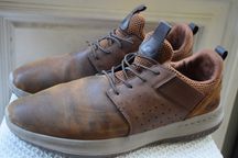 кожаные кроссовки кросовки мокасины Skechers р. 46 30 см