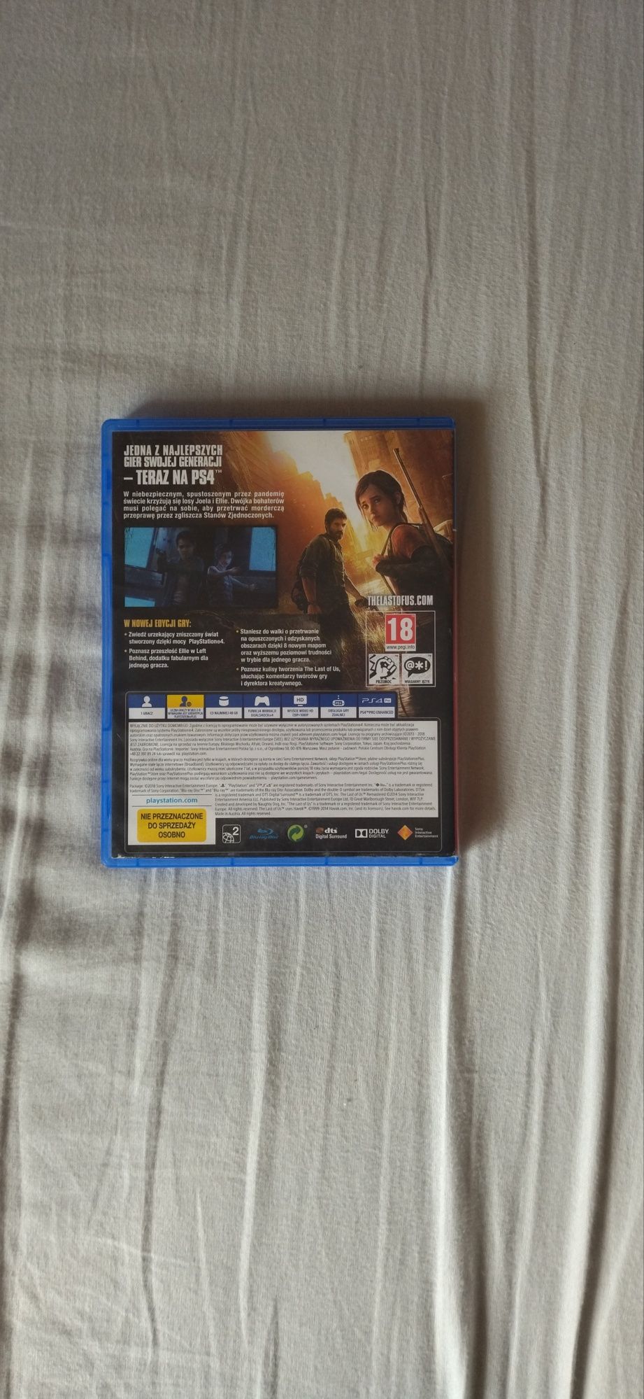 Gra The Last of us na ps4