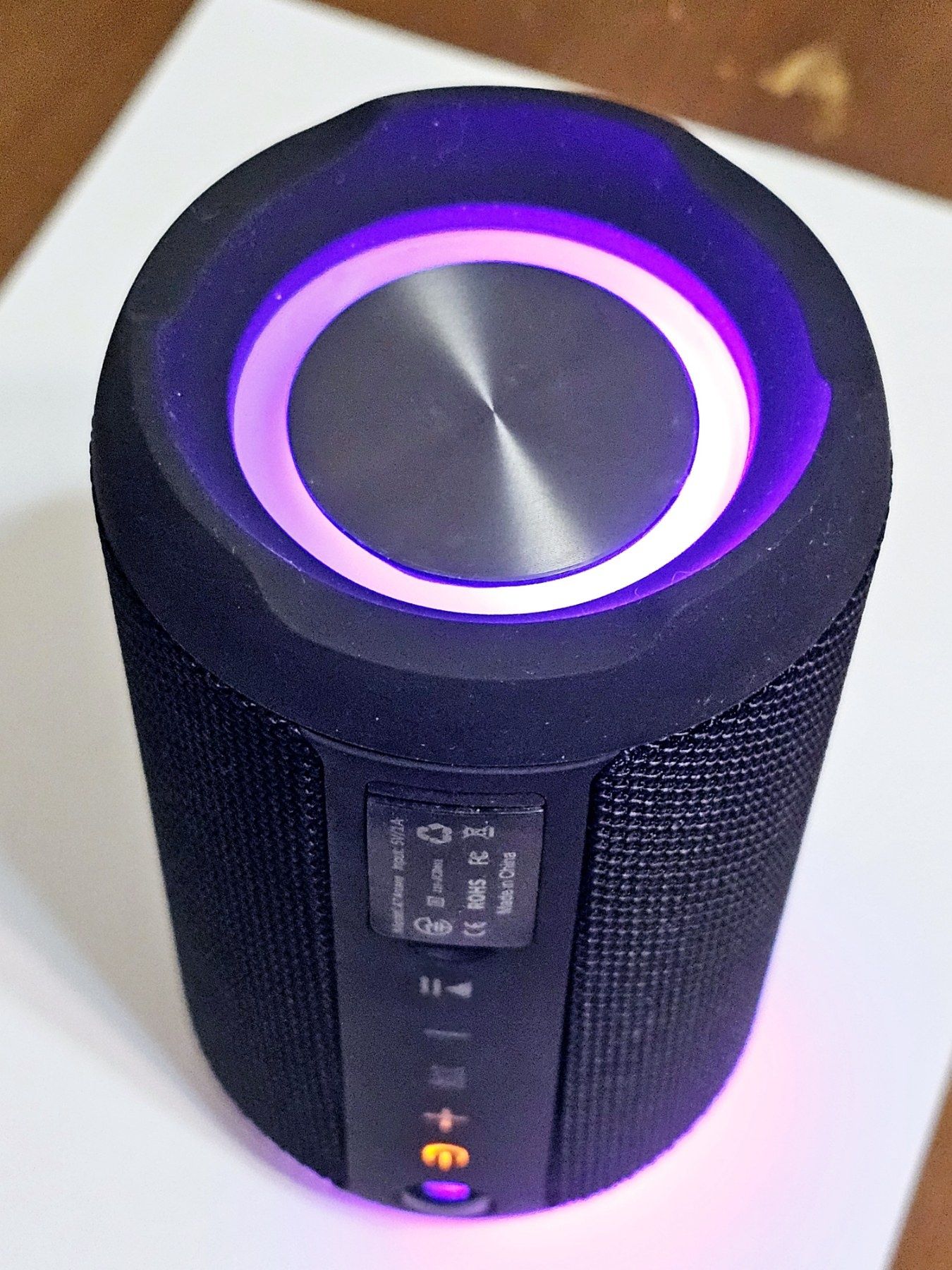 Колонка блютуз A7 Arcane з RGB підсвіткою