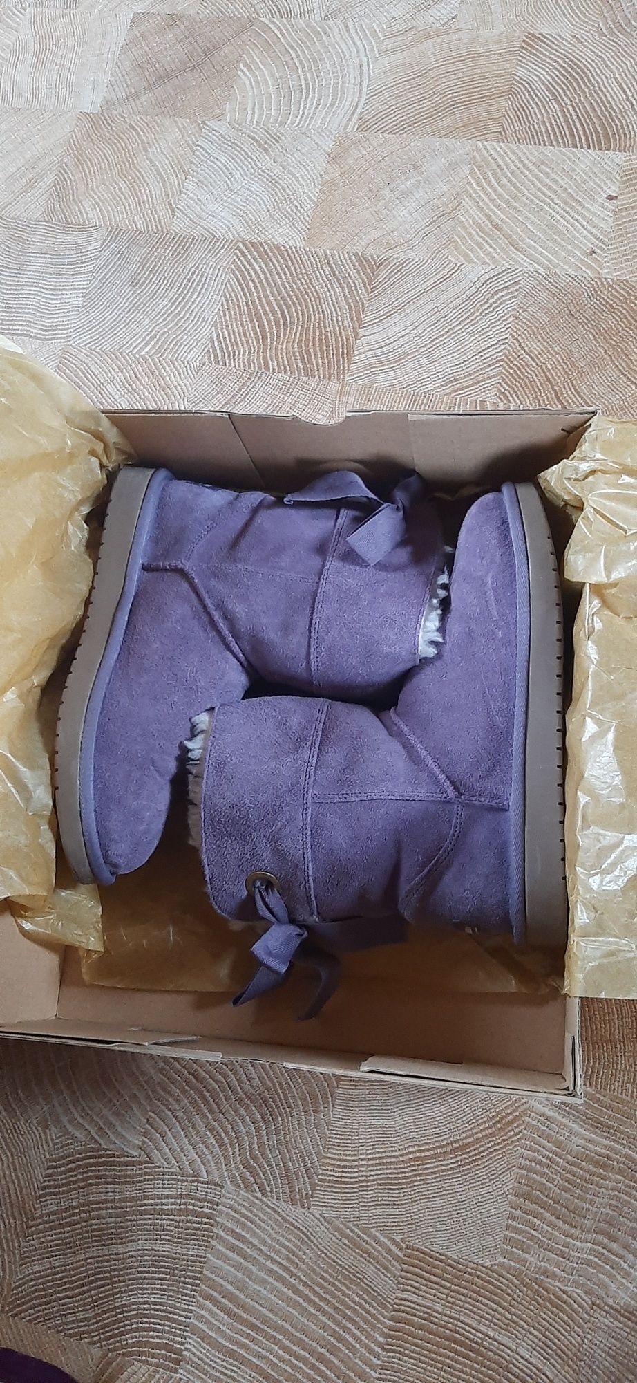 Koolaburra, Зимові чобіки ugg, шкіра 35р