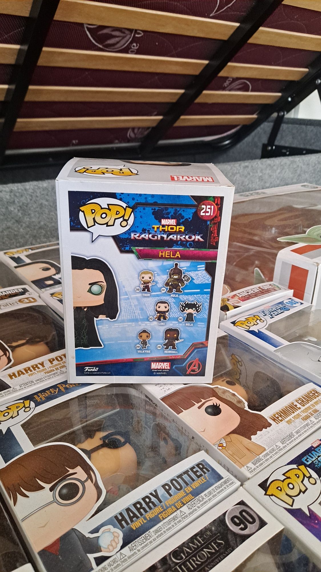 Funko Pop Figure Marvel Homem Aranha Loki Hela Thor