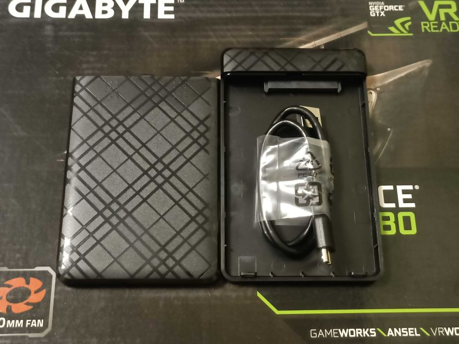 Зовнішній карман(кишеня,корпус,бокс,кейс) USB 3.0 для HDD/SSD 2.5"