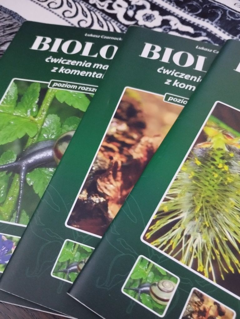 Biologia Łukasz Czarnocki  ćwiczenia maturalne z komentarzami