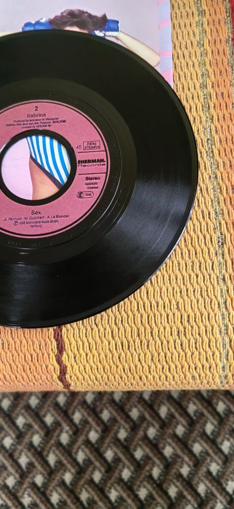 Sabrina - Like A Yo Yo, 7"singiel winylowy Italo disco
